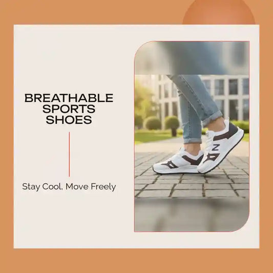 breathable sports shoes by@Outfy