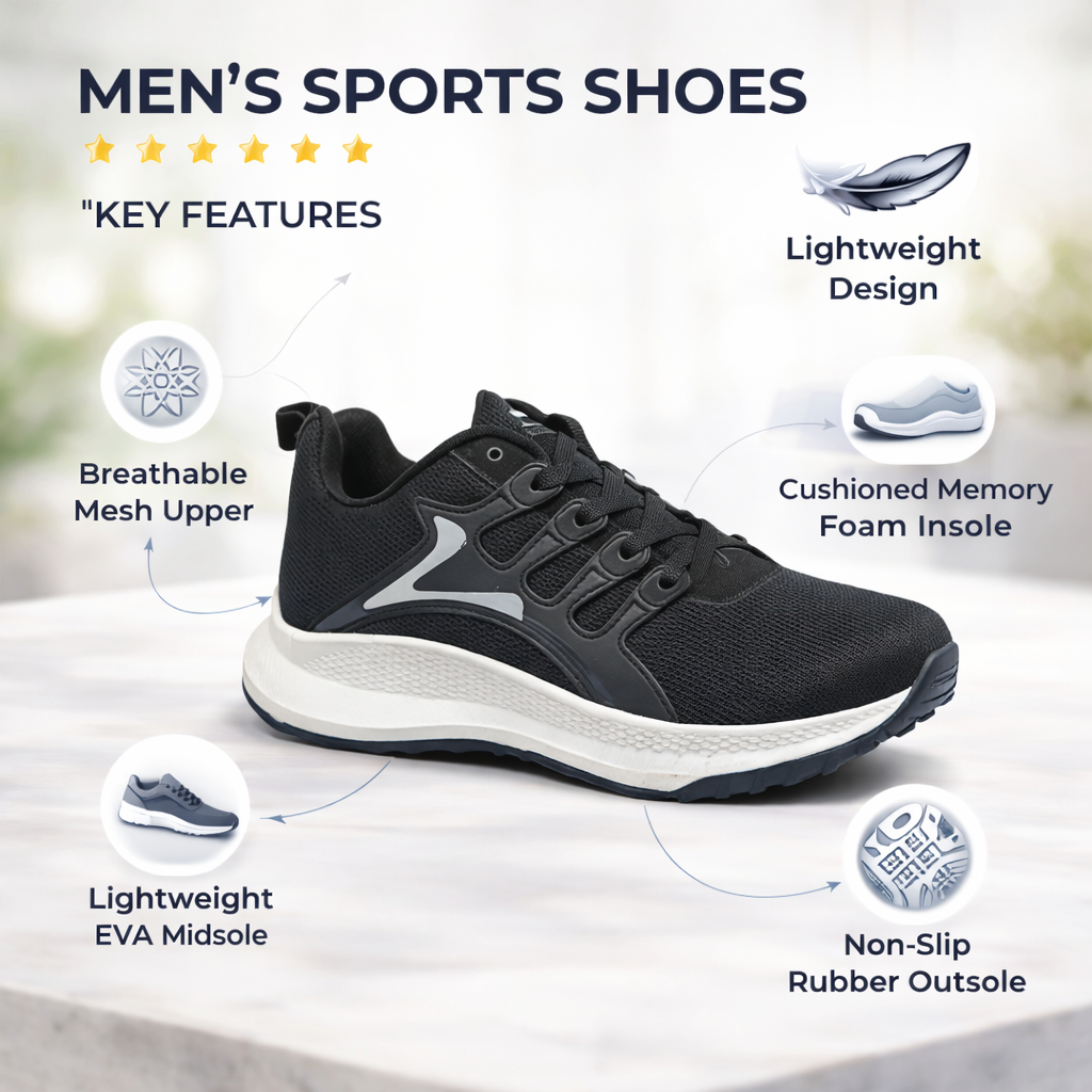 Stylish men’s sports shoes